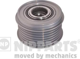 Nipparts N1185003 - Pulley, alternator, freewheel clutch autospares.lv