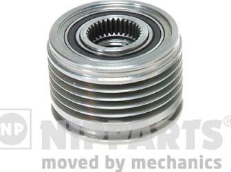 Nipparts N1185002 - Pulley, alternator, freewheel clutch autospares.lv