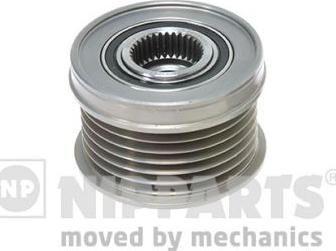 Nipparts N1180401 - Pulley, alternator, freewheel clutch autospares.lv