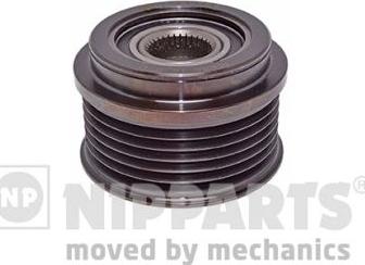 Nipparts N1180504 - Pulley, alternator, freewheel clutch autospares.lv