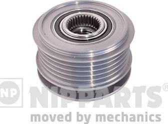 Nipparts N1180505 - Pulley, alternator, freewheel clutch autospares.lv