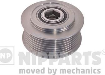 Nipparts N1180506 - Pulley, alternator, freewheel clutch autospares.lv