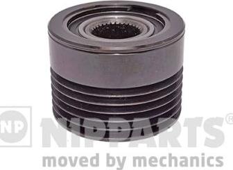 Nipparts N1180500 - Pulley, alternator, freewheel clutch autospares.lv