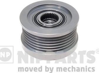 Nipparts N1180501 - Pulley, alternator, freewheel clutch autospares.lv