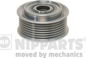 Nipparts N1180502 - Pulley, alternator, freewheel clutch autospares.lv