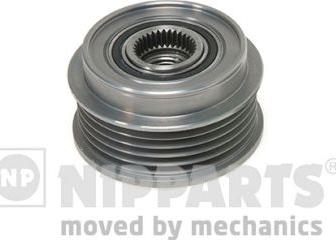 Nipparts N1180507 - Pulley, alternator, freewheel clutch autospares.lv