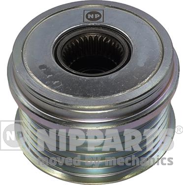 Nipparts N1180514 - Pulley, alternator, freewheel clutch autospares.lv