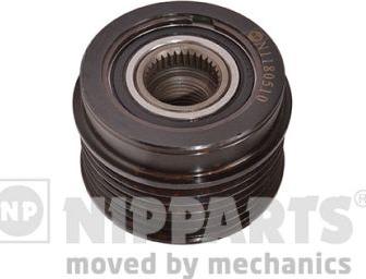 Nipparts N1180510 - Pulley, alternator, freewheel clutch autospares.lv