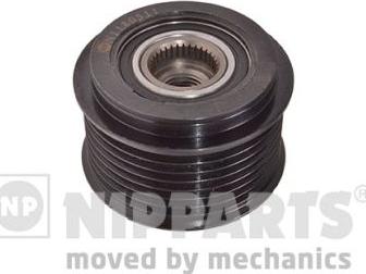 Nipparts N1180511 - Pulley, alternator, freewheel clutch autospares.lv