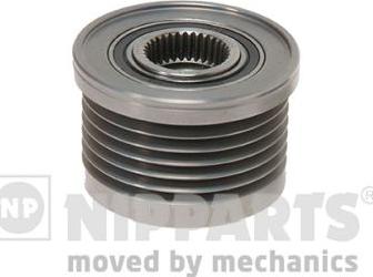 Nipparts N1181000 - Pulley, alternator, freewheel clutch autospares.lv