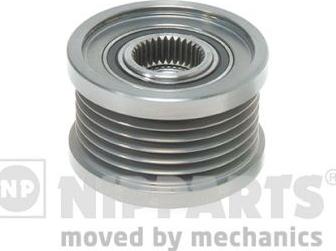 Nipparts N1181002 - Pulley, alternator, freewheel clutch autospares.lv