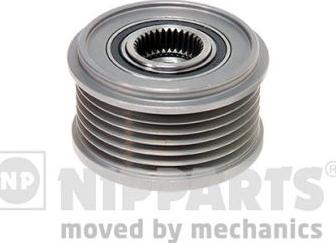 Nipparts N1181007 - Pulley, alternator, freewheel clutch autospares.lv