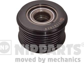 Nipparts N1181014 - Pulley, alternator, freewheel clutch autospares.lv