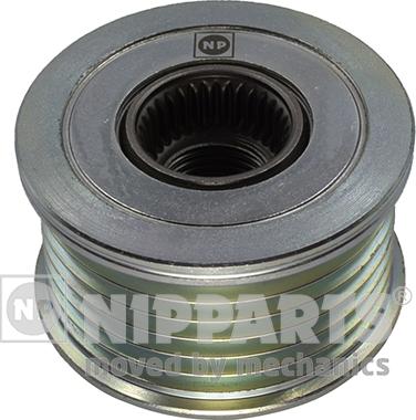 Nipparts N1181018 - Pulley, alternator, freewheel clutch autospares.lv