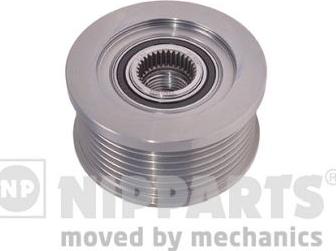 Nipparts N1181012 - Pulley, alternator, freewheel clutch autospares.lv