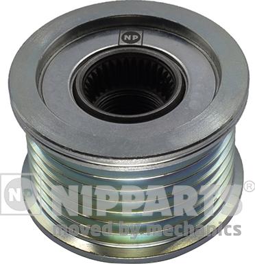 Nipparts N1181017 - Pulley, alternator, freewheel clutch autospares.lv