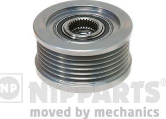 Nipparts N1188002 - Pulley, alternator, freewheel clutch autospares.lv