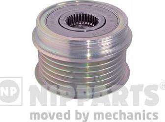 Nipparts N1183004 - Pulley, alternator, freewheel clutch autospares.lv