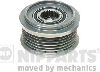 Nipparts N1183001 - Pulley, alternator, freewheel clutch autospares.lv