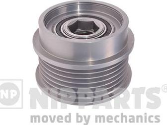 Nipparts N1182006 - Pulley, alternator, freewheel clutch autospares.lv