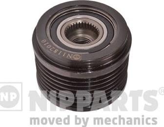 Nipparts N1182010 - Pulley, alternator, freewheel clutch autospares.lv