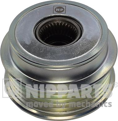 Nipparts N1182018 - Pulley, alternator, freewheel clutch autospares.lv