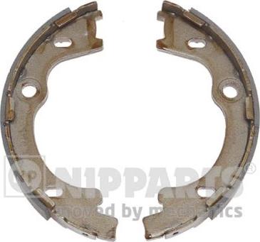 Nipparts N3500534 - Brake Shoe Set, parking brake autospares.lv