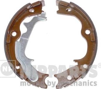 Nipparts N3500538 - Brake Shoe Set, parking brake autospares.lv