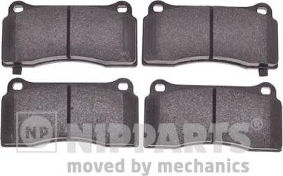 Nipparts N3611056 - Brake Pad Set, disc brake autospares.lv