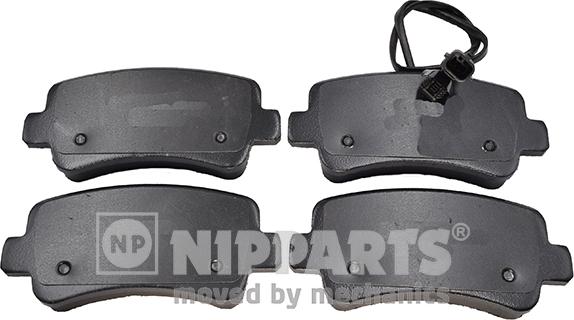 Nipparts N3611065 - Brake Pad Set, disc brake autospares.lv