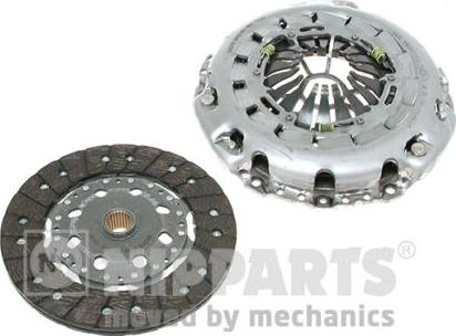 Nipparts N2010400 - Clutch Kit autospares.lv