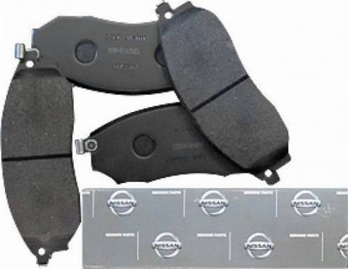 NISSAN 41060-EB325 - Brake Pad Set, disc brake autospares.lv