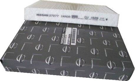 NISSAN 27277-1KA0A - Filter, interior air autospares.lv