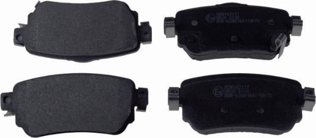 NISSAN D40604EA0A - Brake Pad Set, disc brake autospares.lv