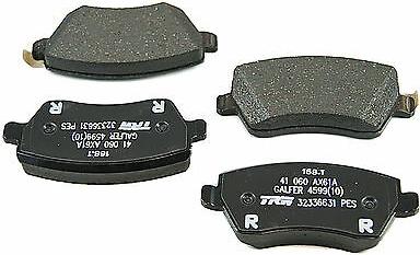 NISSAN D1060BH40A - Brake Pad Set, disc brake autospares.lv