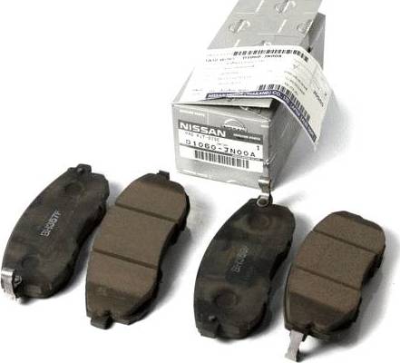 NISSAN D1060JN00A - Brake Pad Set, disc brake autospares.lv