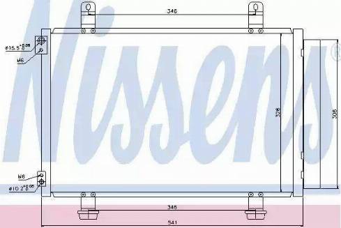 KOYORAD CD100407 - Condenser, air conditioning autospares.lv