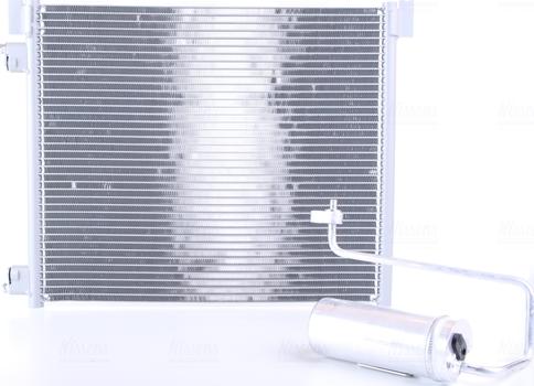 Nissens 94805 - Condenser, air conditioning autospares.lv