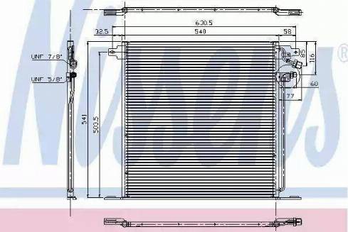 Parts-Mall PXNCR-019 - Condenser, air conditioning autospares.lv