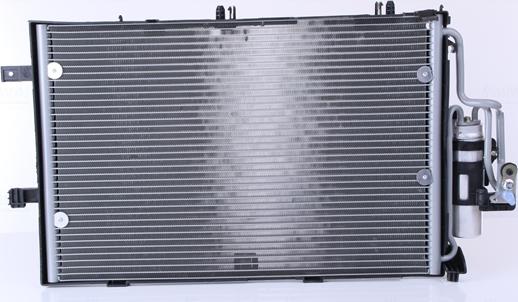 Nissens 94721 - Condenser, air conditioning autospares.lv