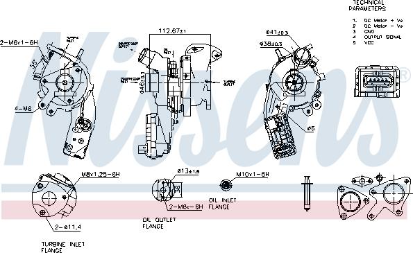 Nissens 93496 - Charger, charging system autospares.lv