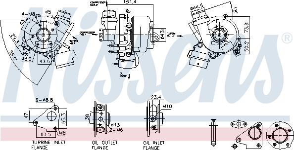 Nissens 93448 - Charger, charging system autospares.lv