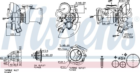 Nissens 93454 - Charger, charging system autospares.lv