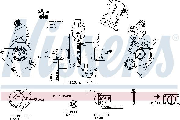 Nissens 93455 - Charger, charging system autospares.lv