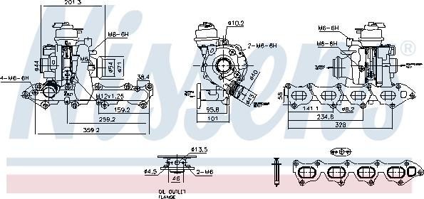 Nissens 93460 - Charger, charging system autospares.lv