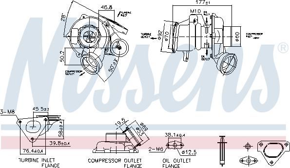 Nissens 93480 - Charger, charging system autospares.lv