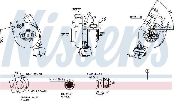 Nissens 93483 - Charger, charging system autospares.lv