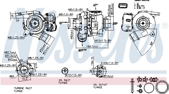 Nissens 93432 - Charger, charging system autospares.lv