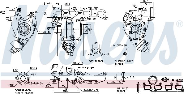 Nissens 93429 - Charger, charging system autospares.lv