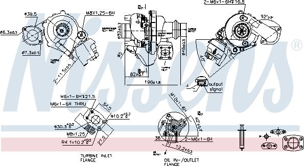 Nissens 93421 - Charger, charging system autospares.lv